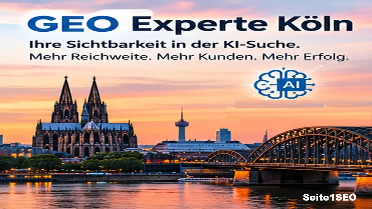 GEO Experte Köln – Optimierung für KI-Suchen