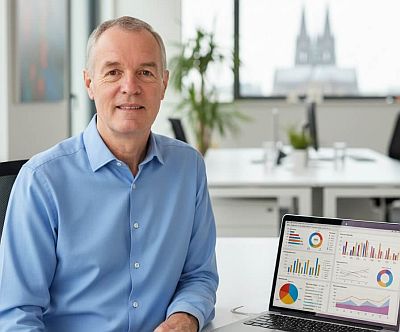 Der Inhaber von Seite1SEO Köln im Büro